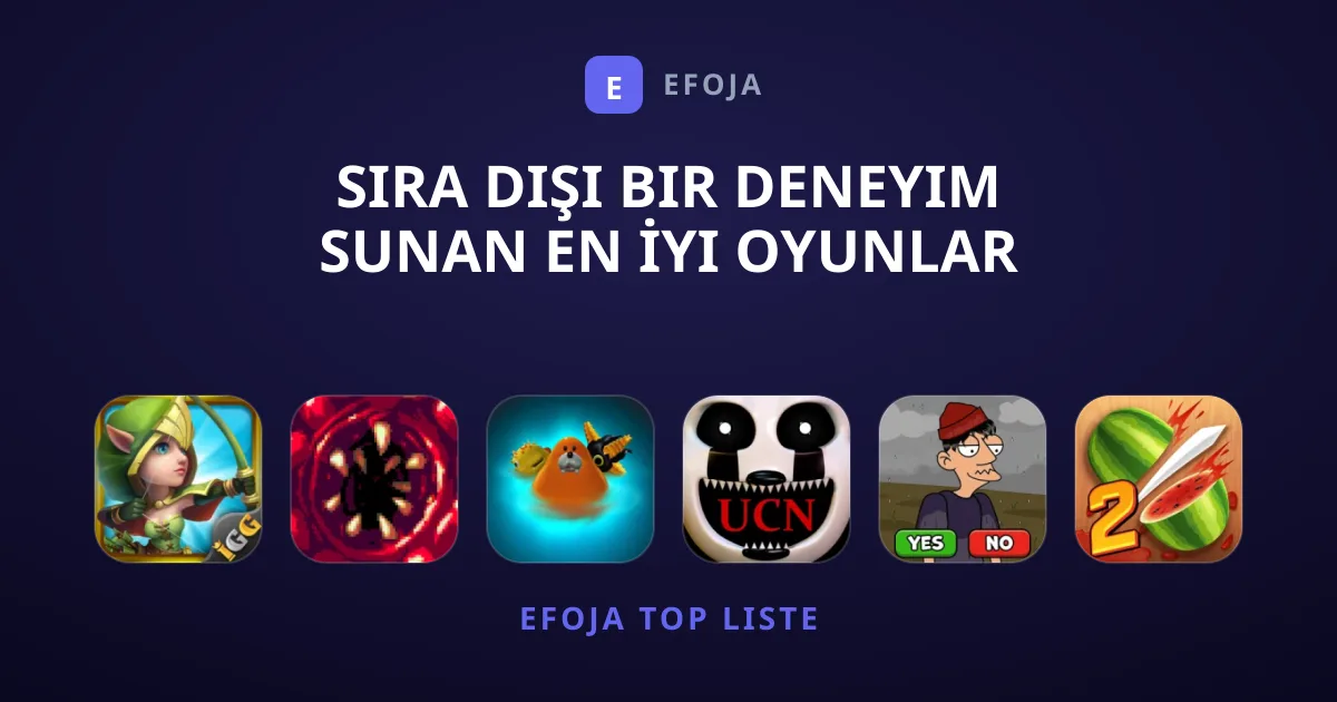 Sıra Dışı Bir Deneyim Sunan En İyi Oyunlar Hangileri?