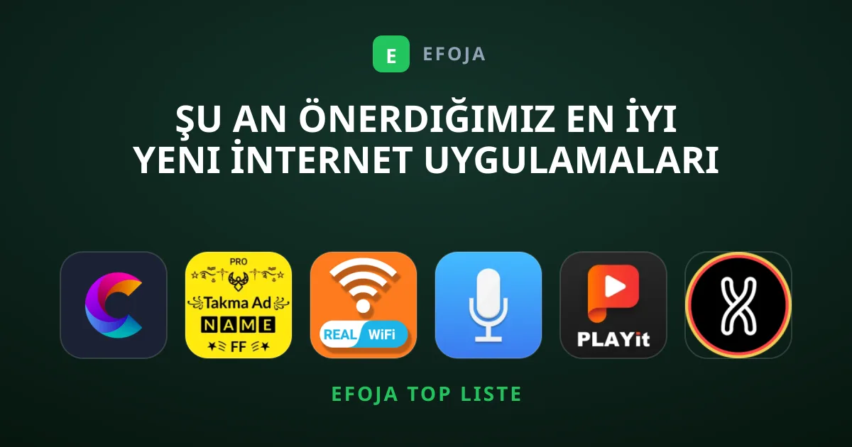 Şu An Önerdiğimiz En İyi Yeni İnternet Uygulamaları